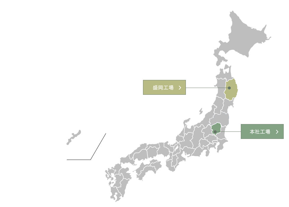 生産拠点地図